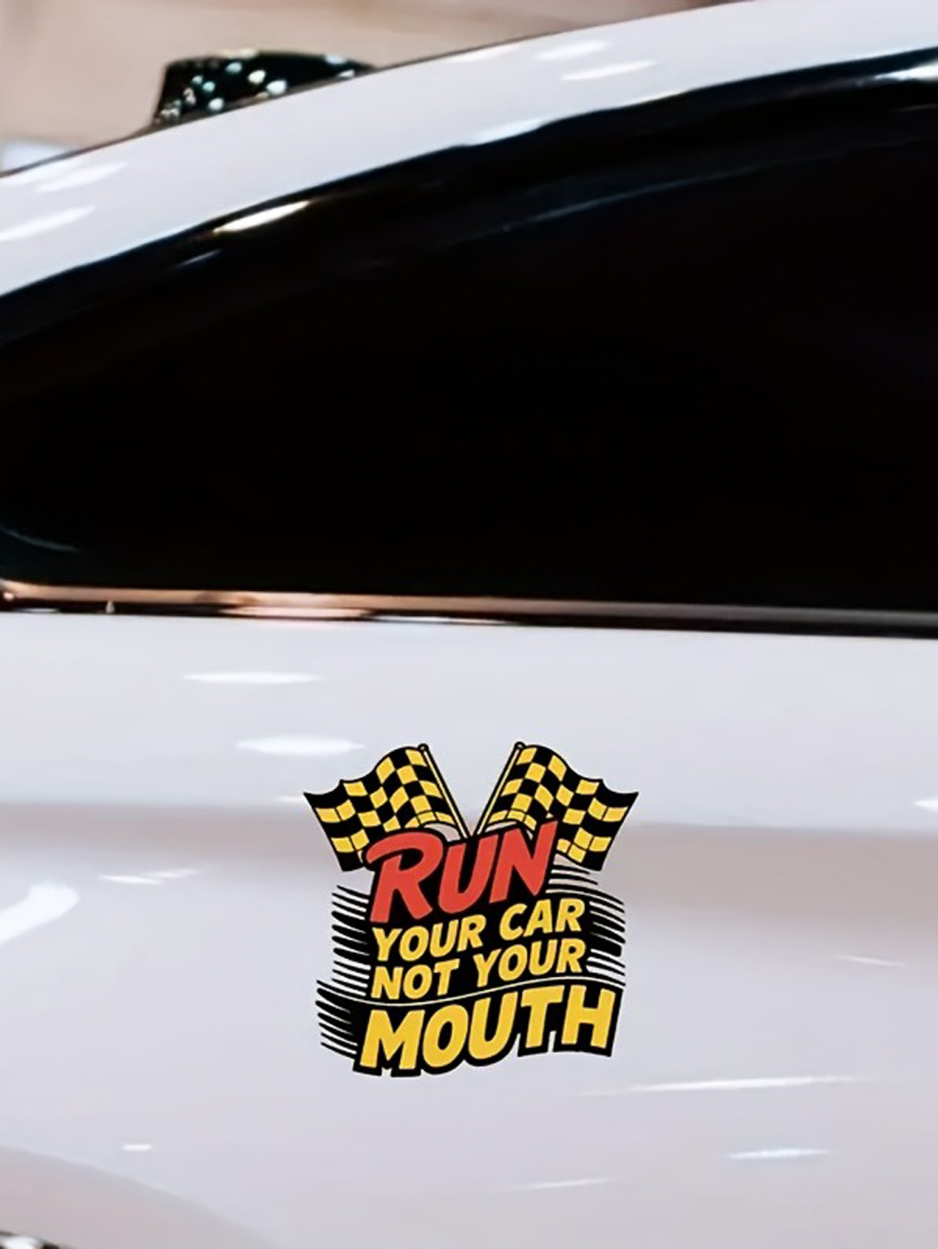 Personalised Car Stickers – Pictures and Text